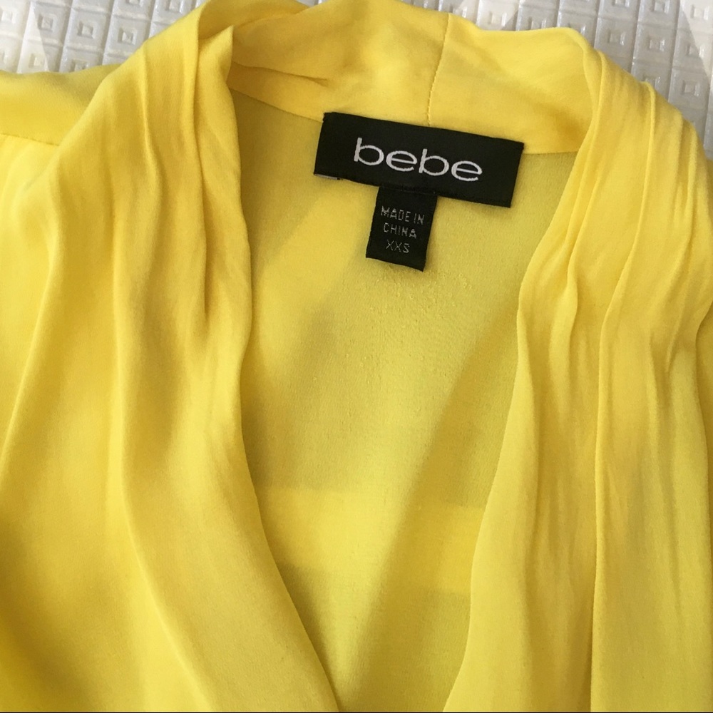 Euc Bebe Wrap Top